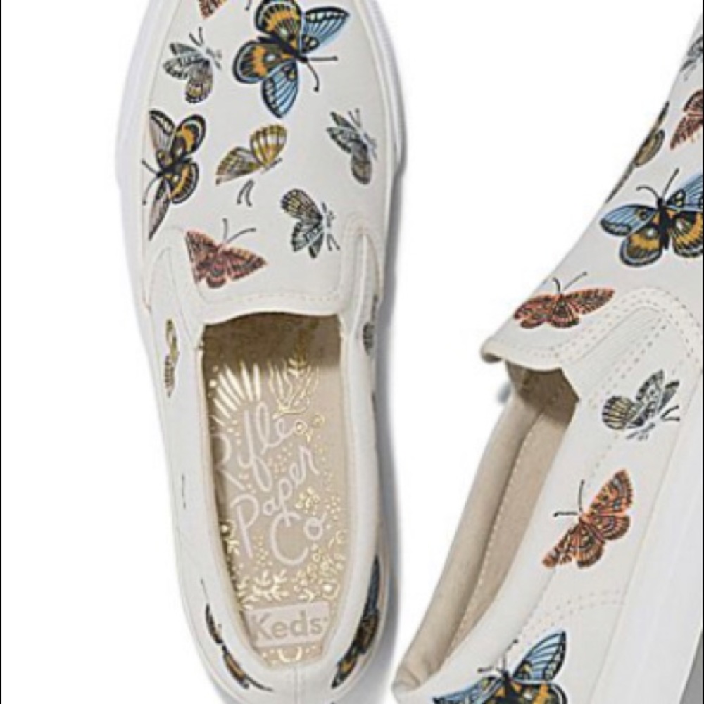 Keds x Rifle Paper Co. Anchor Slip On, Monarch